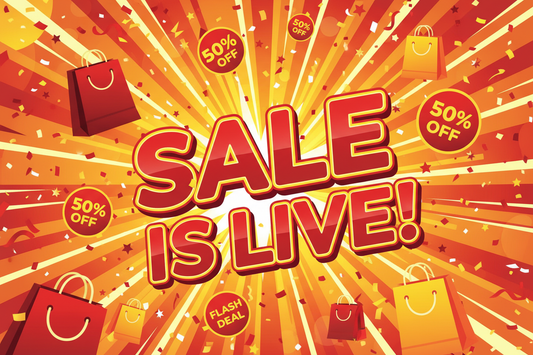 Sale is Live