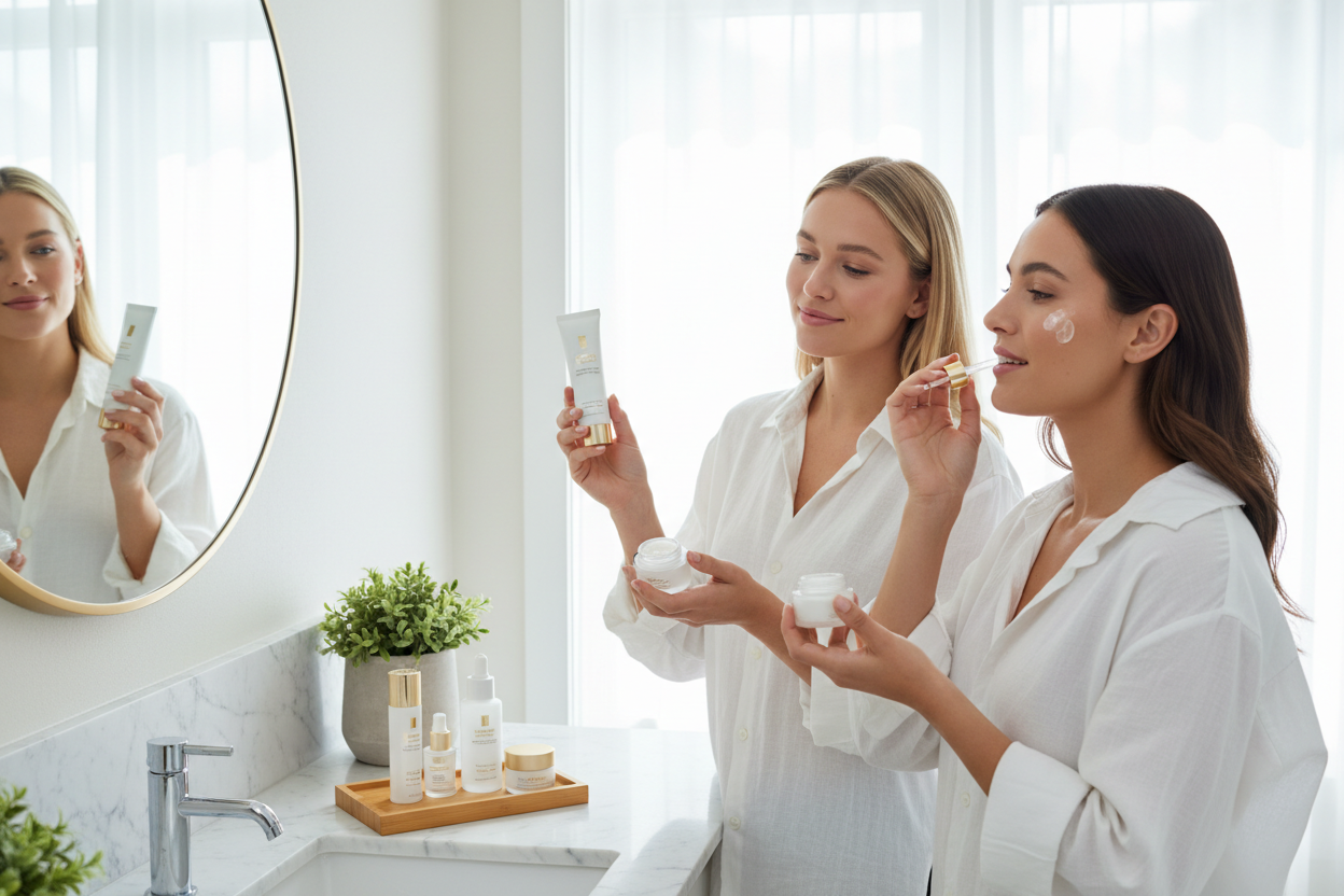 Women Using Whitening Productsslider_item_jedVPF