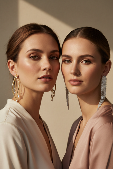 Women Wearing Earrings